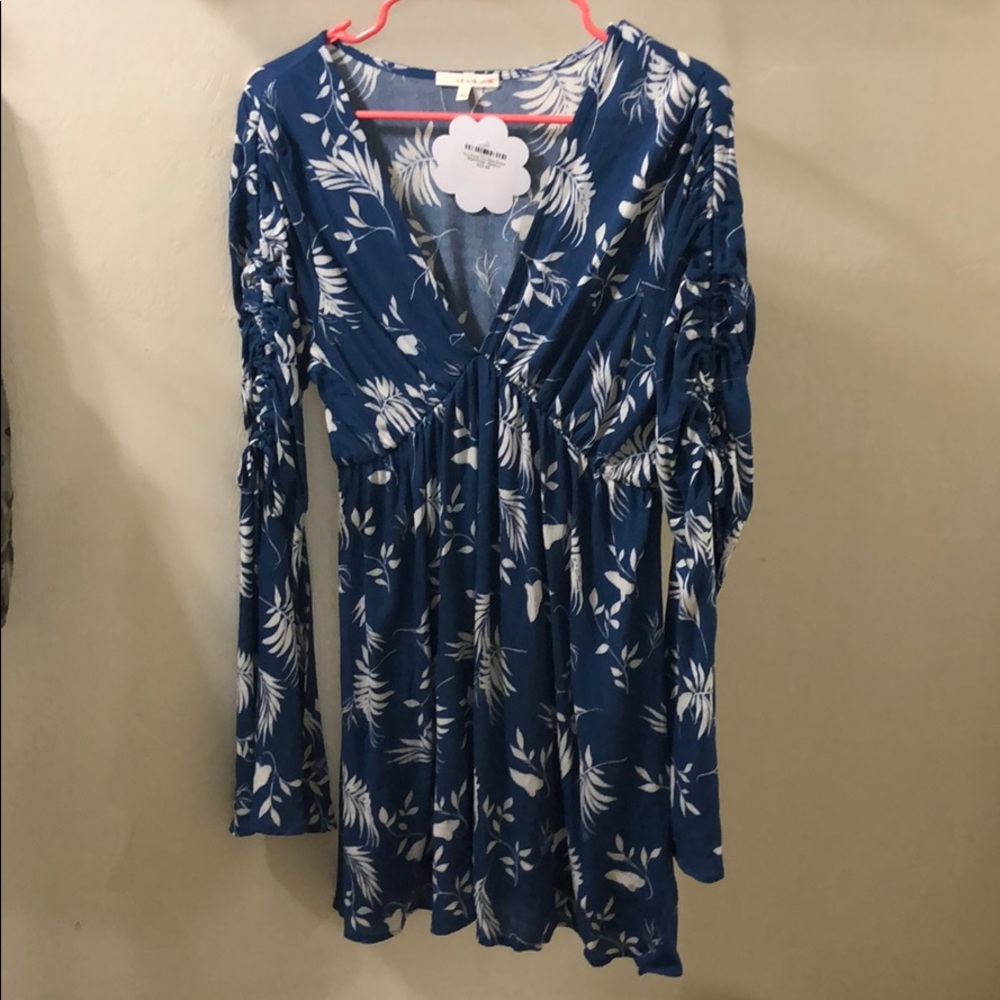 Blue dress